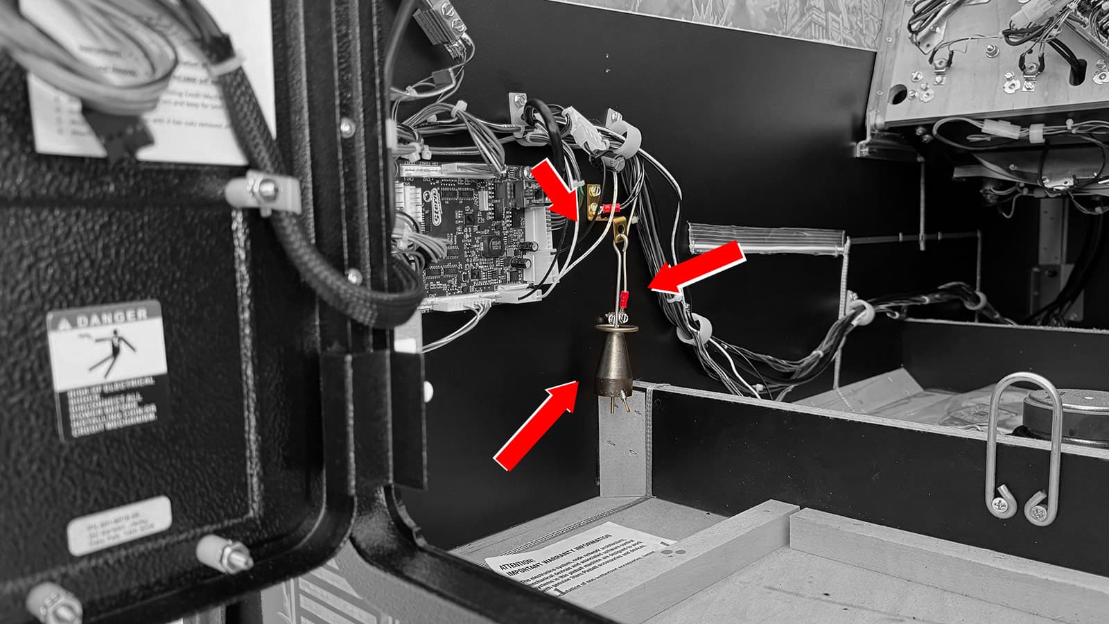 Le tilt d'un flipper